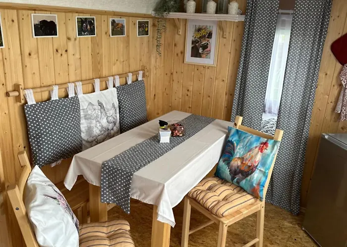Horska Maringotka Na Farme Ferienhaus Klíny